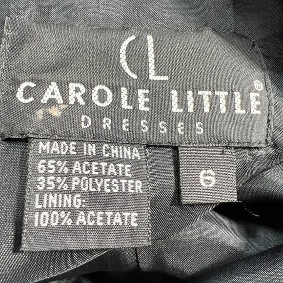 πCarole Little Elegant Semi Formal Beaded Mother of the Bride- Cocktail Dress - Picture 15 of 16